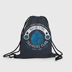 Рюкзак-мешок Тренер водных покемонов, цвет: 3D-принт
