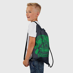 Рюкзак-мешок Травяные покемоны, цвет: 3D-принт — фото 2