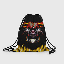 Рюкзак-мешок Ария - Герой асфальта, цвет: 3D-принт