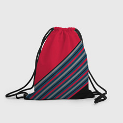 Рюкзак-мешок Абстрактный асимметричный, цвет: 3D-принт