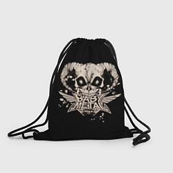Рюкзак-мешок BabyMetal в челюстях демона, цвет: 3D-принт