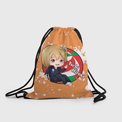 Рюкзак-мешок Yachi Hitoka Haikyu Волейбол Z, цвет: 3D-принт