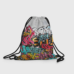 Рюкзак-мешок Graffiti on the wall, цвет: 3D-принт