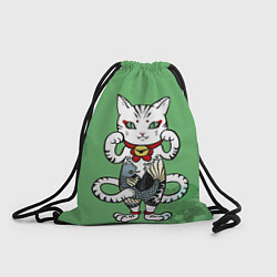 Рюкзак-мешок ЯПОНСКИЙ КОТ JAPANESE CAT Z, цвет: 3D-принт