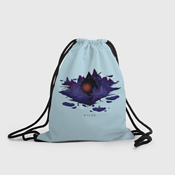 Рюкзак-мешок Atlas, цвет: 3D-принт