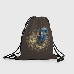 Рюкзак-мешок Tie to Tardis, цвет: 3D-принт