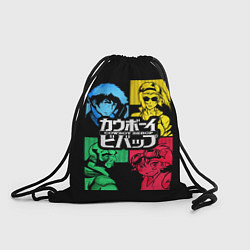 Рюкзак-мешок Ковбой Бибоп, цвет: 3D-принт