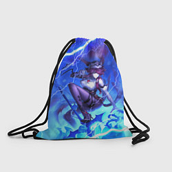 Рюкзак-мешок Rosaria Genshin Impact Z, цвет: 3D-принт