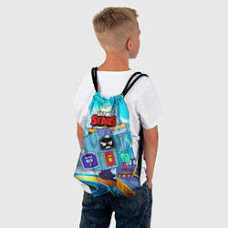 Рюкзак-мешок ЭШ Ash Brawl Stars, цвет: 3D-принт — фото 2