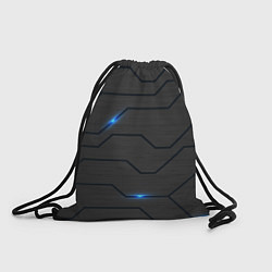 Рюкзак-мешок СОВРЕМЕННАЯ ТЕХНОЛОГИЯ СТАЛЬ, цвет: 3D-принт