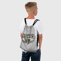 Рюкзак-мешок Супер движок, цвет: 3D-принт — фото 2