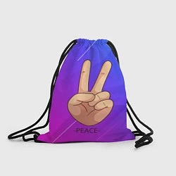 Рюкзак-мешок ВСЕМ МИР PEACE Z, цвет: 3D-принт