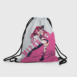 Рюкзак-мешок Mizarisa Pink, цвет: 3D-принт