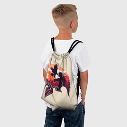 Рюкзак-мешок Кассандра с ястребом, цвет: 3D-принт — фото 2