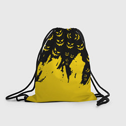 Рюкзак-мешок Тыквенные смайлы, цвет: 3D-принт