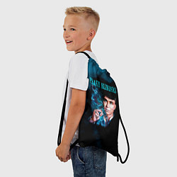 Рюкзак-мешок Томас Шелби - Острые козырьки, цвет: 3D-принт — фото 2