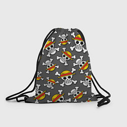 Рюкзак-мешок Ван-Пис, Мугивара узор, цвет: 3D-принт