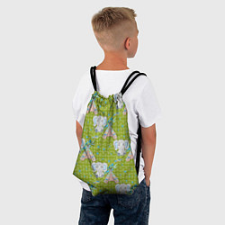 Рюкзак-мешок Слоник и вигвам, цвет: 3D-принт — фото 2