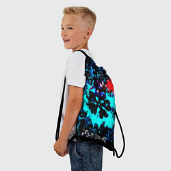 Рюкзак-мешок Аста - Чёрный Клевер, цвет: 3D-принт — фото 2