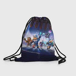 Рюкзак-мешок MINECRAFT АРМИЯ КРИПЕРОВ, цвет: 3D-принт