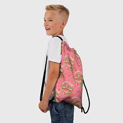 Рюкзак-мешок Корзина с клубникой, цвет: 3D-принт — фото 2