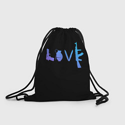 Рюкзак-мешок PUBG NEON, цвет: 3D-принт