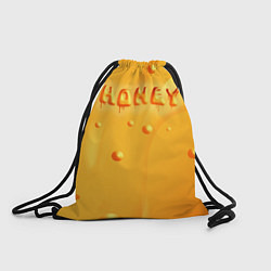 Рюкзак-мешок Медовая волна Honey wave, цвет: 3D-принт