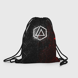 Рюкзак-мешок Linkin Park Logo Линкин Парк, цвет: 3D-принт