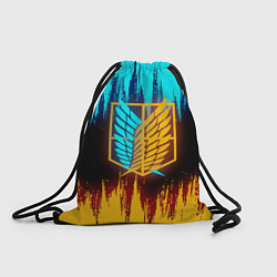 Рюкзак-мешок Атака Титанов: Освещение, цвет: 3D-принт