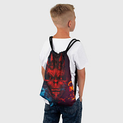 Рюкзак-мешок Diablo Fire Ice, цвет: 3D-принт — фото 2