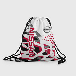 Рюкзак-мешок Nissan Ниссан, цвет: 3D-принт