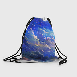 Рюкзак-мешок Высокие облака, цвет: 3D-принт