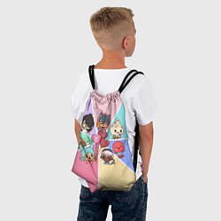 Рюкзак-мешок TOCA BOCA WORLD HEROES ТОКА БОКА, цвет: 3D-принт — фото 2
