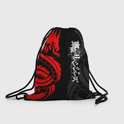 Рюкзак-мешок Токийские Мстители: Красный дракон, цвет: 3D-принт