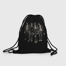 Рюкзак-мешок Группа Рамонс, цвет: 3D-принт