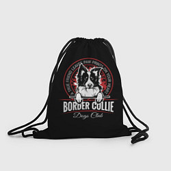 Рюкзак-мешок Бордер-Колли Border Collie, цвет: 3D-принт