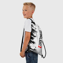 Рюкзак-мешок DYING LIGHT 2 GOOD NIGHT AND GOOD LUCK, цвет: 3D-принт — фото 2