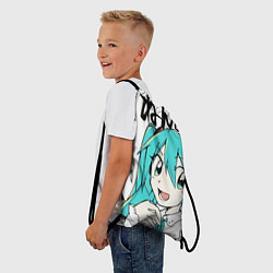 Рюкзак-мешок Hatsune Miku Vocaloid, цвет: 3D-принт — фото 2