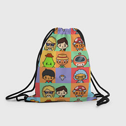 Рюкзак-мешок TOCA BOCA WORLD HERO, цвет: 3D-принт