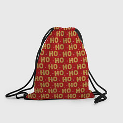 Рюкзак-мешок HO-HO-HO, цвет: 3D-принт