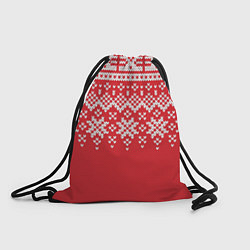 Мешок для обуви Knitted Pattern