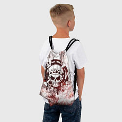 Рюкзак-мешок Трафальгар Ло Пираты сердца Весёлый Роджер, цвет: 3D-принт — фото 2