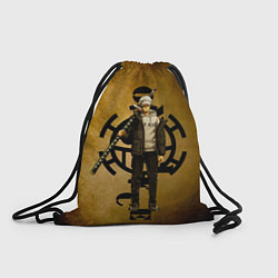 Рюкзак-мешок Трафальгар Ло One Piece c нодати, цвет: 3D-принт