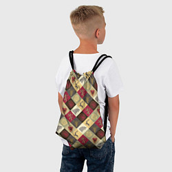 Рюкзак-мешок Multicolor Sigil Pattern, цвет: 3D-принт — фото 2
