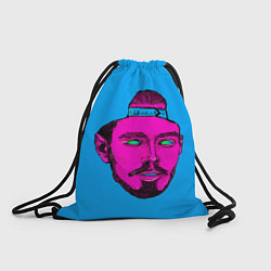 Рюкзак-мешок Многознаал в кепке, цвет: 3D-принт