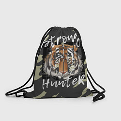 Рюкзак-мешок Strong tiger, цвет: 3D-принт