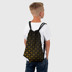 Рюкзак-мешок Золотой гобелен, цвет: 3D-принт — фото 2