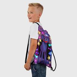 Рюкзак-мешок POPPY PLAYTIME - МИЛЫЙ ХАГГИ ВАГГИ, цвет: 3D-принт — фото 2
