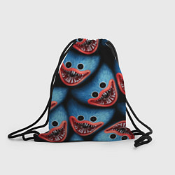 Рюкзак-мешок POPPY PLAYTIME ХАГИ ВАГИ ЛИЦО МОНСТРА, цвет: 3D-принт