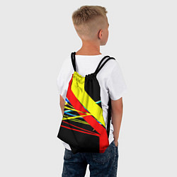 Рюкзак-мешок Геометр, цвет: 3D-принт — фото 2